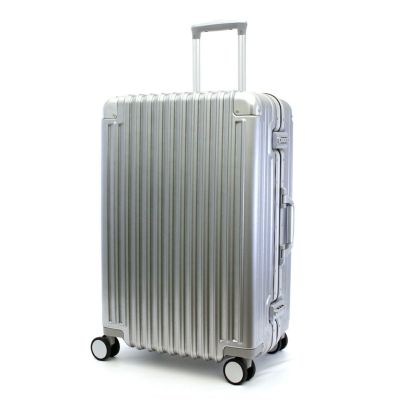 スーツケース 機内持ち込み Sサイズ 33L アルミ調 TRIDENT 