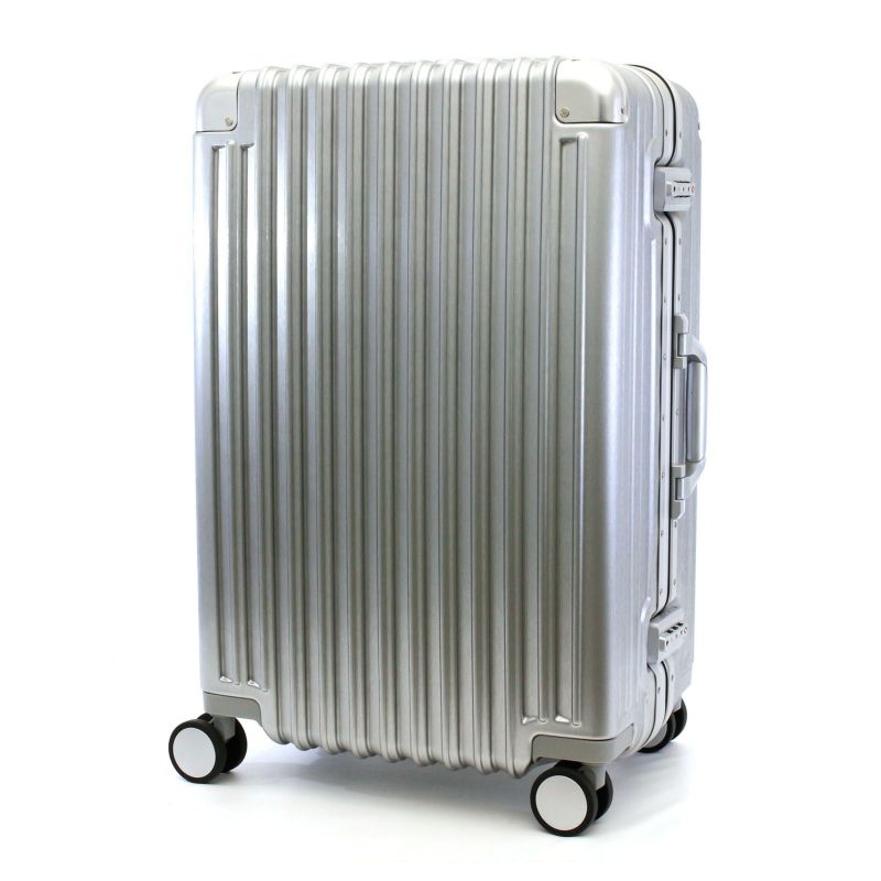 スーツケース Mサイズ 66L アルミ調 TRIDENT TRI1030-60 | シフレ