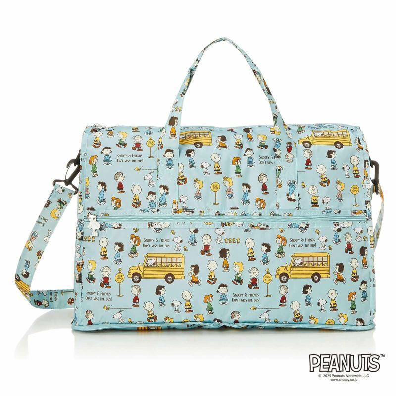 折りたたみ ボストンバッグ Mサイズ スヌーピー ハピタス H0002