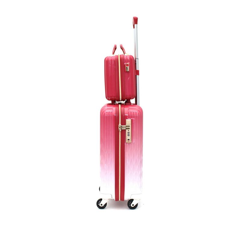 スーツケース 機内持ち込み Sサイズ ジッパータイプ ミニトランク付き ルナルクス LUN2116-48 | シフレオンラインストア