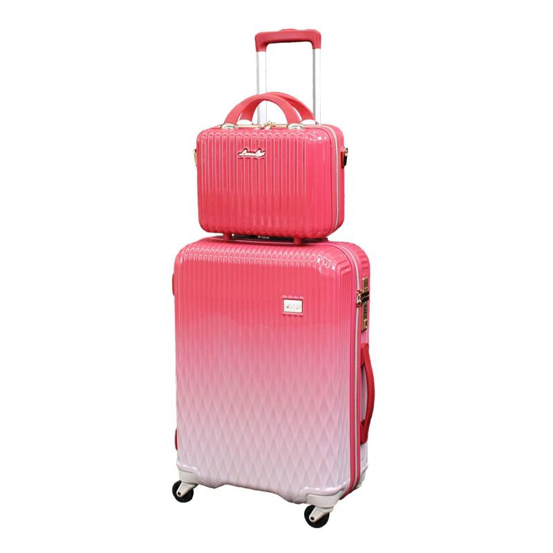 スーツケース Mサイズ ジッパータイプ ミニトランク付き ルナルクス LUN2116-55 | シフレオンラインストア