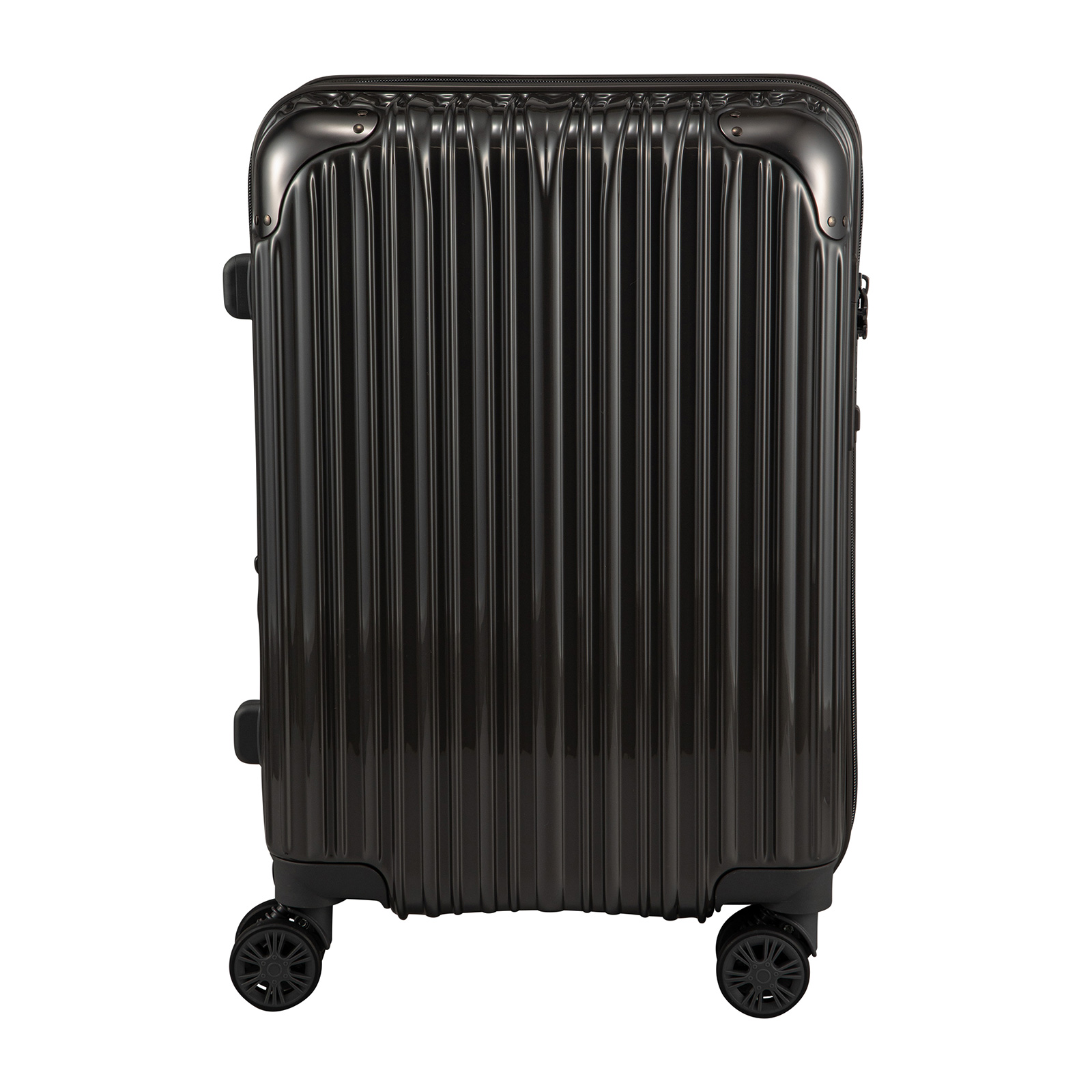 抗菌 拡張 スーツケース 機内持ち込み Sサイズ ジッパータイプ TRIDENT