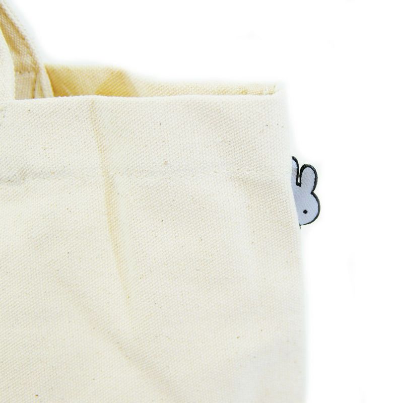 ミッフィー トートバッグ miffy かわいい キャンバス コラボ ショッピングバッグ ハピタス レッスンバッグ 帆布 正規品 買い物バッグ  【超目玉枠】 買い物バッグ