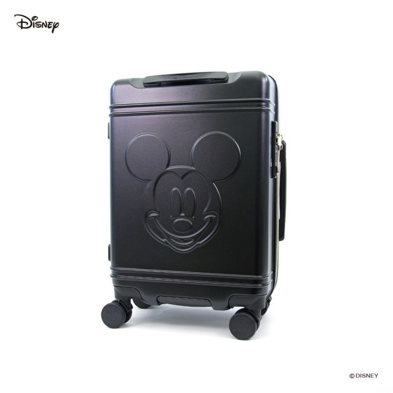 スーツケース Sサイズ ミッキーマウスフェイスブラック HAP2212-48