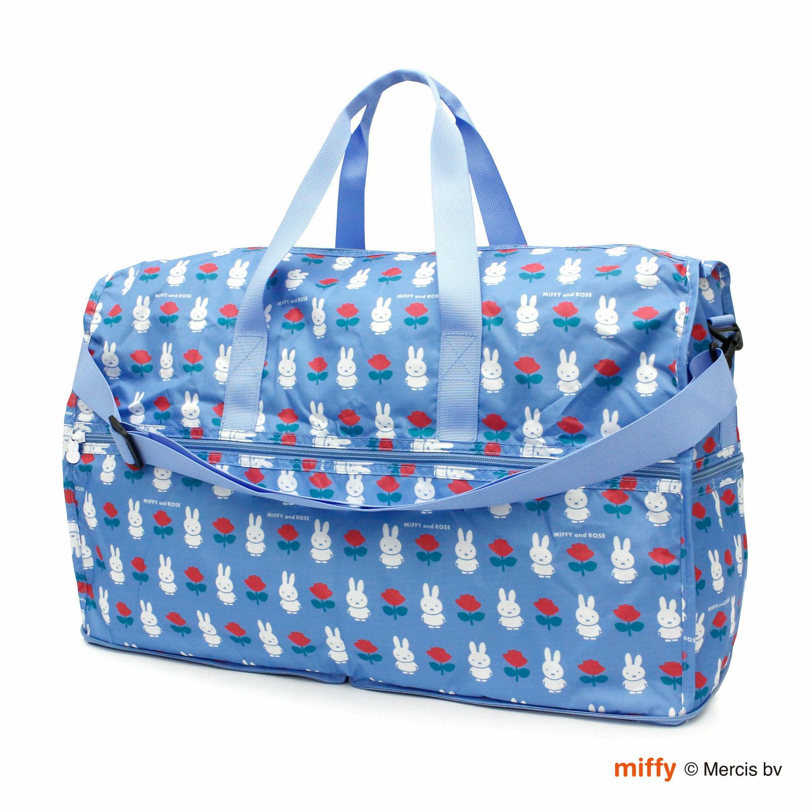 miffy×leaves レザー 面倒臭 ボストンバッグ トランク 売買された 