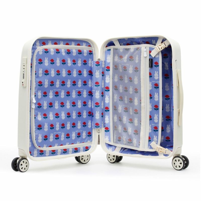 スーツケース ミッフィー Sサイズ ジッパータイプ HAP2249-48