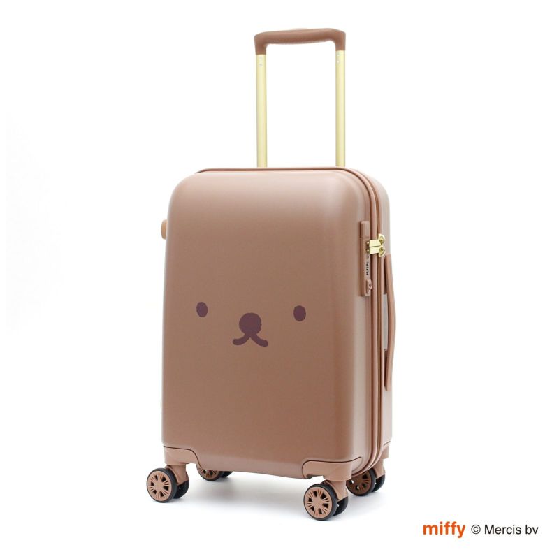 スーツケース ミッフィー Sサイズ ジッパータイプ HAP2249-48 