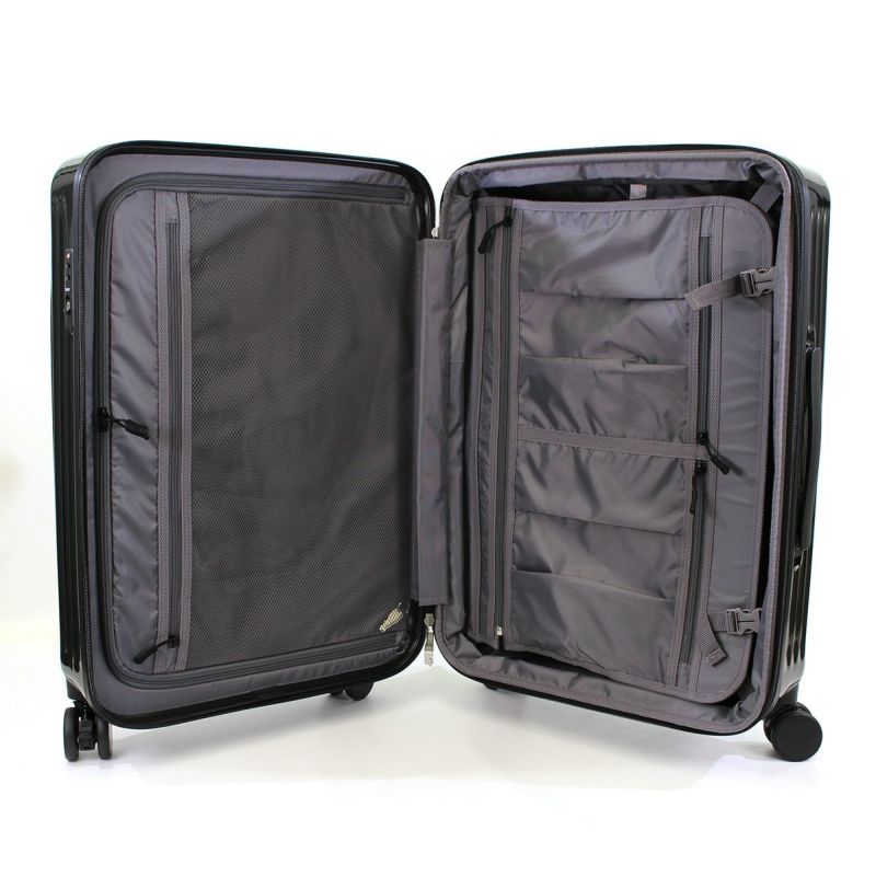 抗菌スーツケース Mサイズ ジッパータイプ タビテクト TBT2255-M 