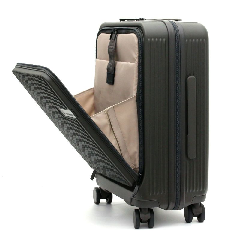 前パカ スーツケース Sサイズ ジッパータイプ ハピタスプラス HPL2281 