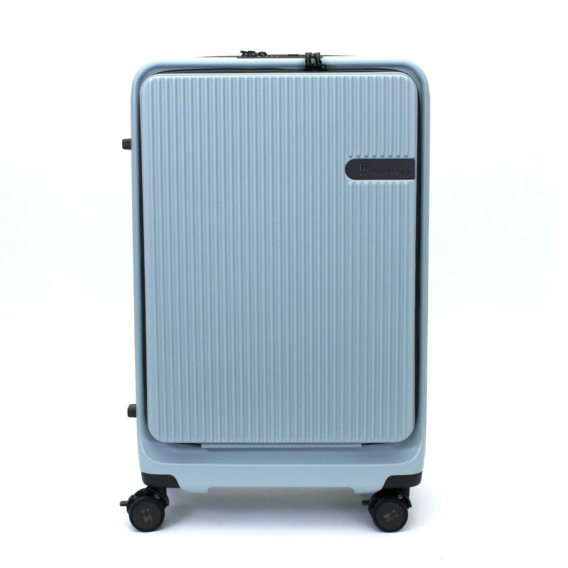 スーツケース Mサイズ ジッパータイプ フロントオープンポケット 