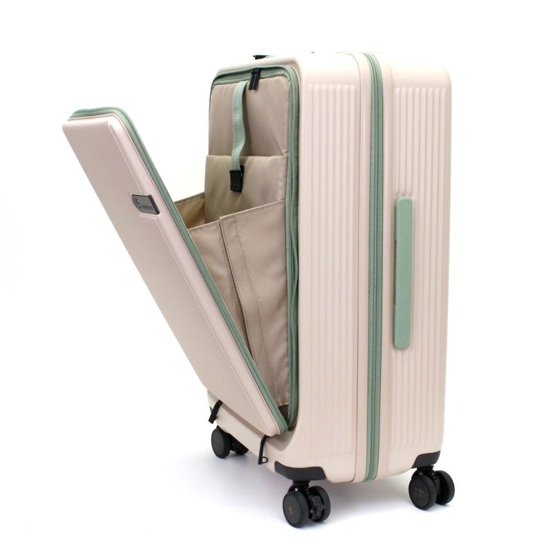 前パカ スーツケース Mサイズ ジッパータイプ ハピタスプラス HPL2281 