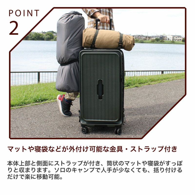 アウトドアスーツケース Sサイズ ジッパータイプ HPL2268-S | シフレオンラインストア