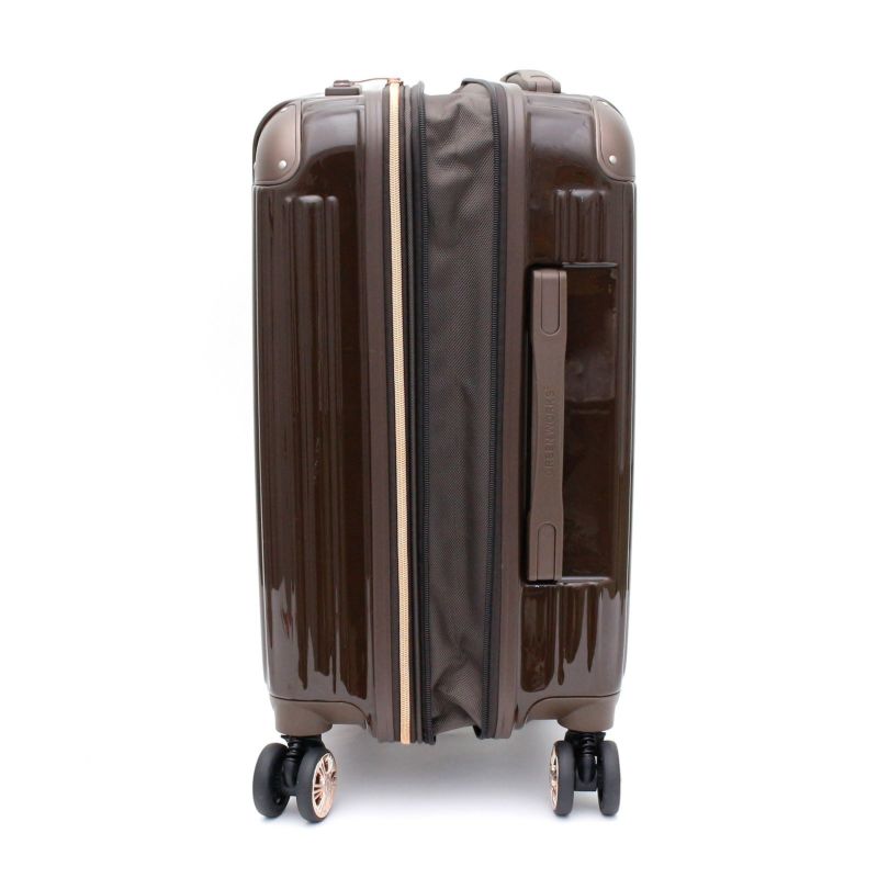 拡張式スーツケース 機内持ち込み Sサイズ ジッパータイプ GREEN WORKS 