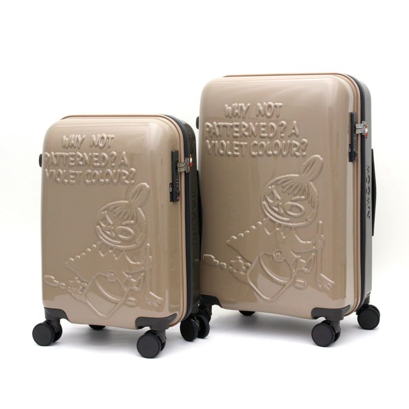 スーツケース ムーミン リトルミイ Sサイズ ジッパータイプ HAP2286-48 