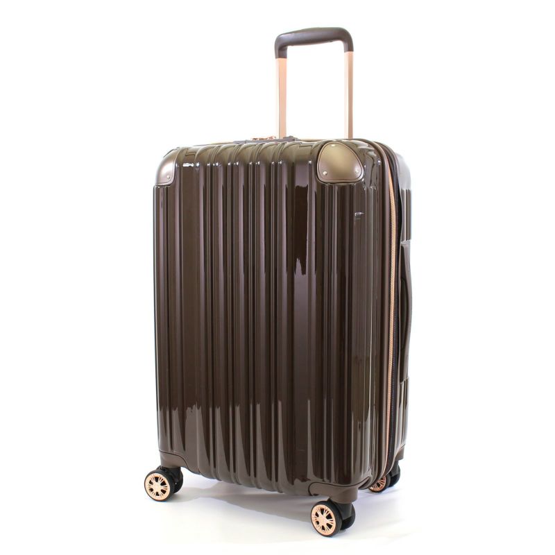 【OUTLET 50％OFF】拡張式スーツケース Mサイズ ジッパータイプ 