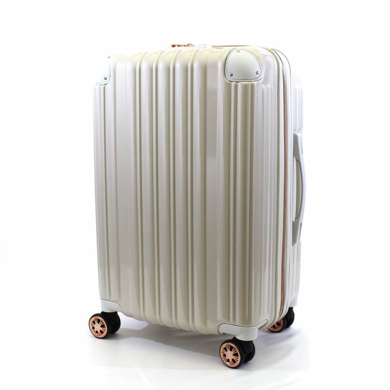 OUTLET 50％OFF】拡張式スーツケース Mサイズ ジッパータイプ GREEN