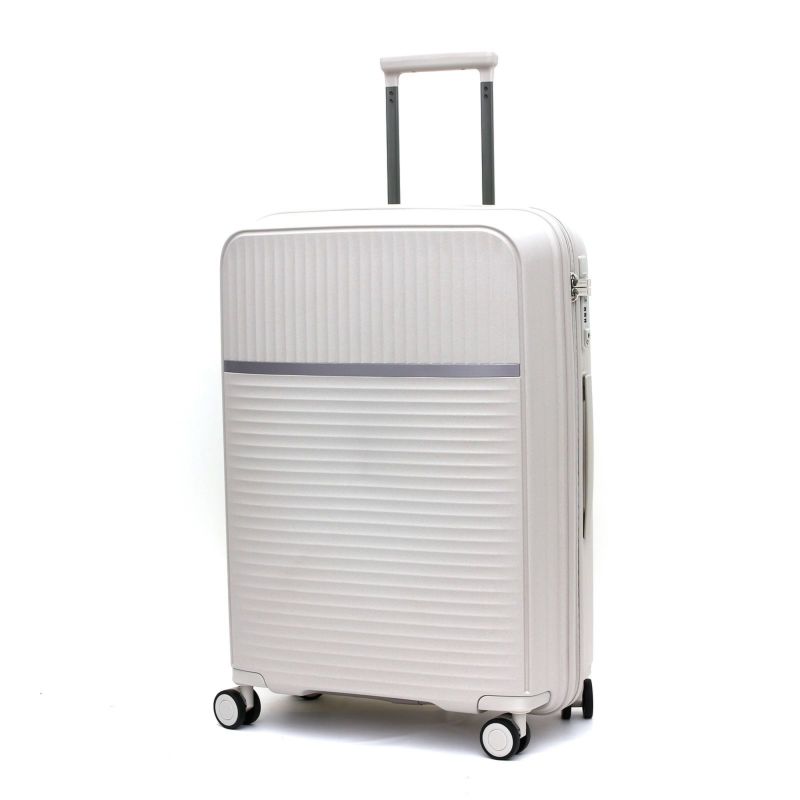 スーツケース 天然素材わら配合 Mサイズ ジッパータイプ GREENWORKS 
