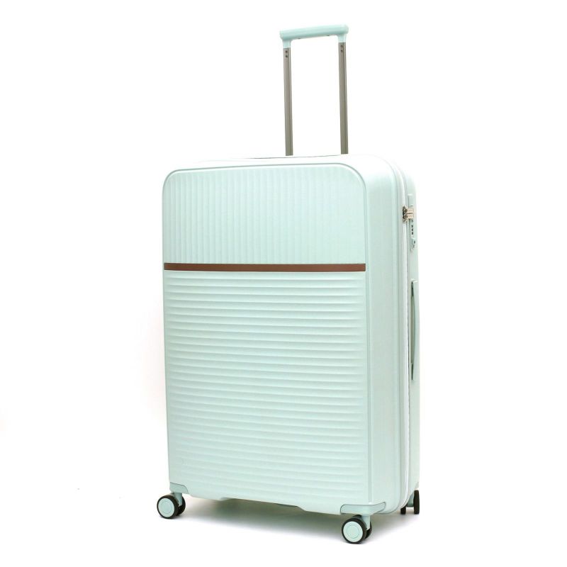 スーツケース 天然素材わら配合 Lサイズ ジッパータイプ GREENWORKS
