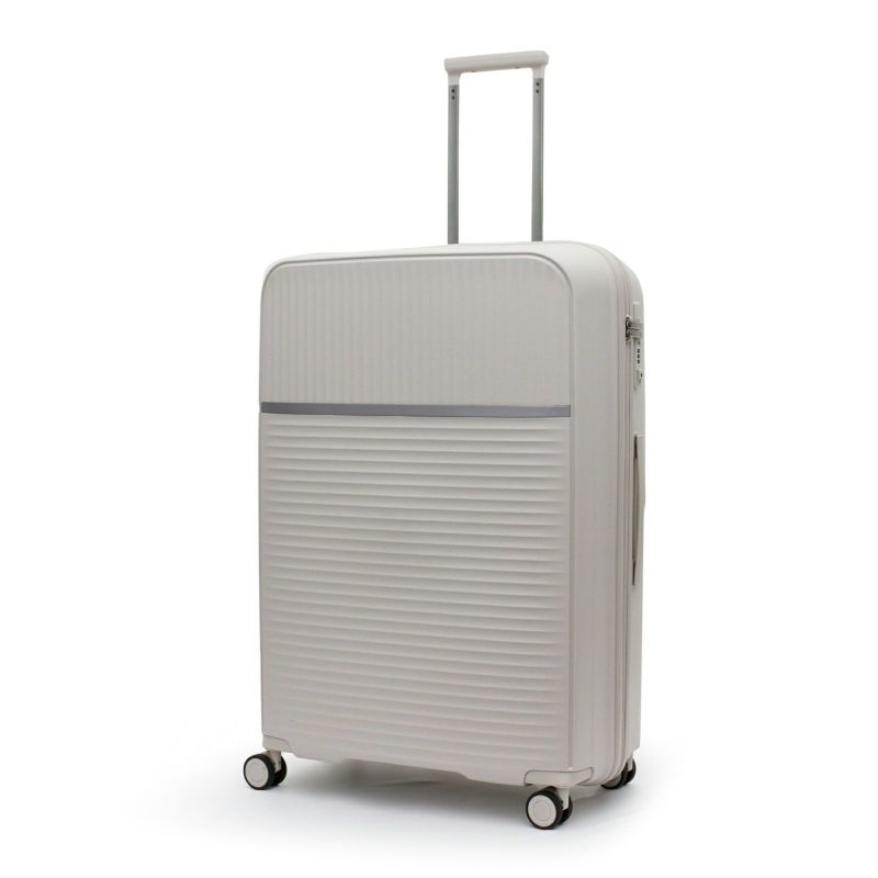 スーツケース 天然素材わら配合 Lサイズ ジッパータイプ GREENWORKS 