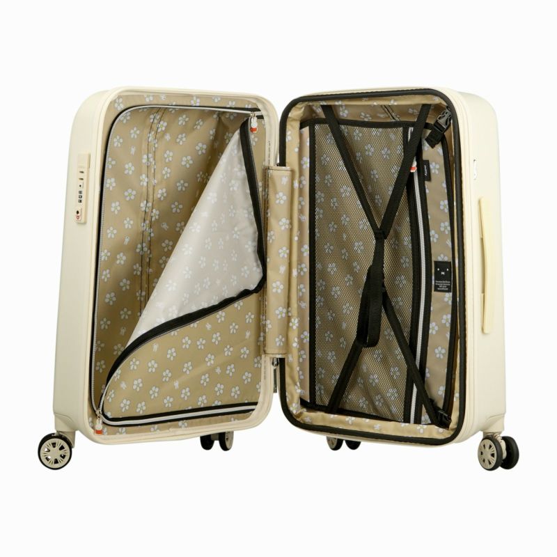 新品、未使用　MIFFY スーツケース Mサイズ 拡張式 ジッパー Miffy MIFFY スーツケース Mサイズ 拡張式 ジッパー ミッフィー