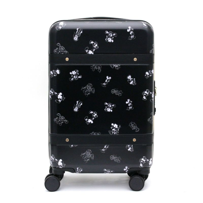 スーツケース ディズニー 機内持ち込み Sサイズ ジッパータイプ
