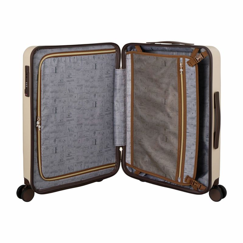 スーツケース スヌーピー Mサイズ ジッパータイプ HPL2324-M | シフレ