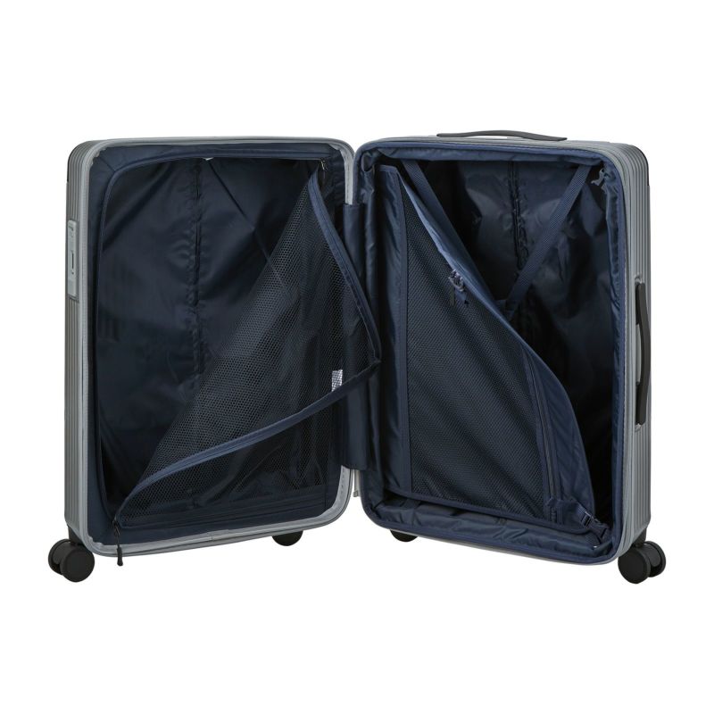 スーツケース Mサイズ ジッパータイプ HINOMOTO製ストッパー付き