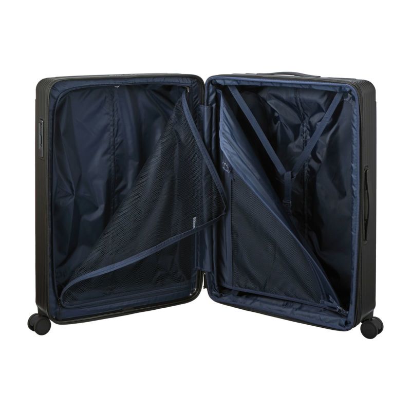 スーツケース Lサイズ ジッパータイプ HINOMOTO製ストッパー付き