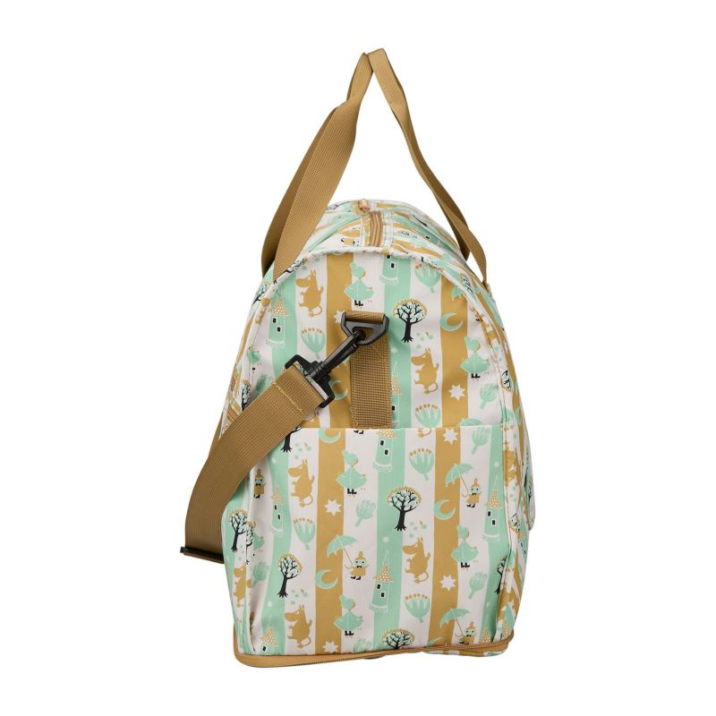 折りたたみボストンバッグ Lサイズ ムーミン モノトーン リトルミイ