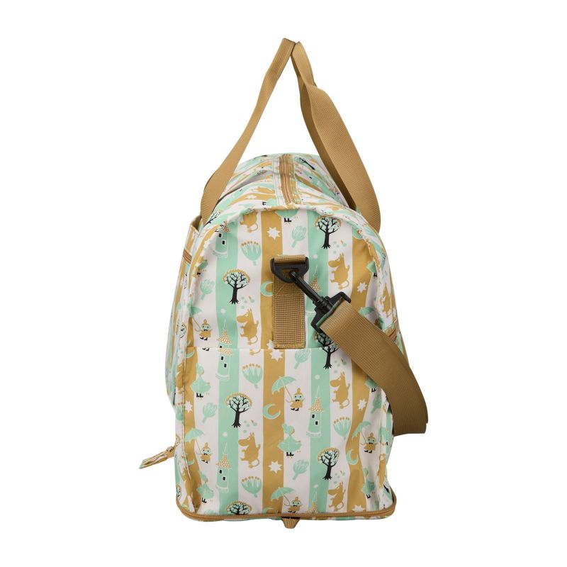 一部予約商品】折りたたみボストンバッグ Lサイズ ムーミン モノトーン