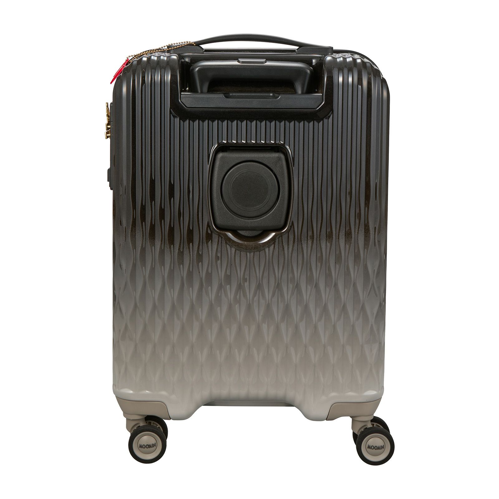 スーツケース ムーミン モノトーン リトルミイ Sサイズ ジッパータイプ