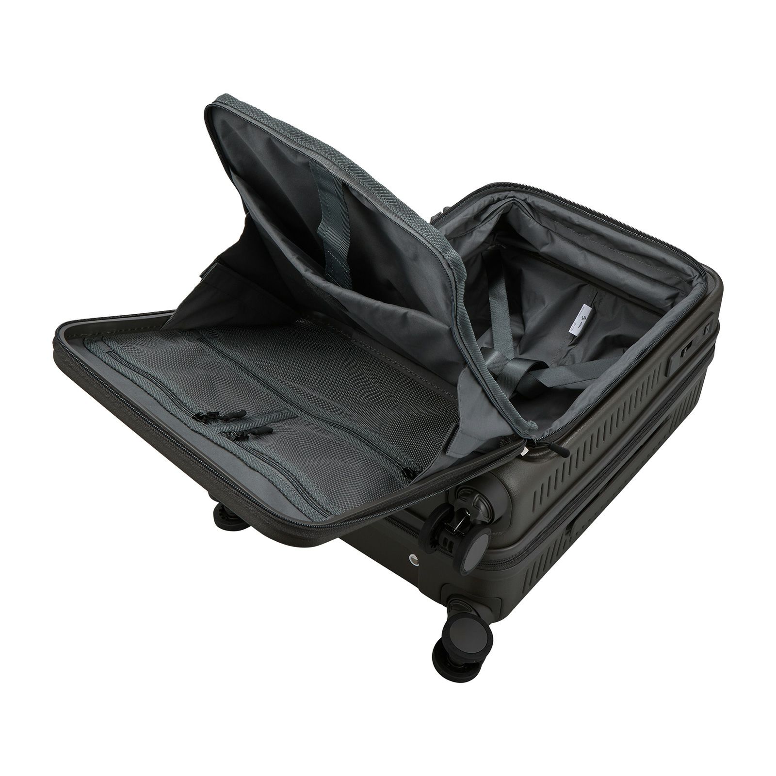 スーツケース Sサイズ ジッパータイプ RPET新素材 前パカ