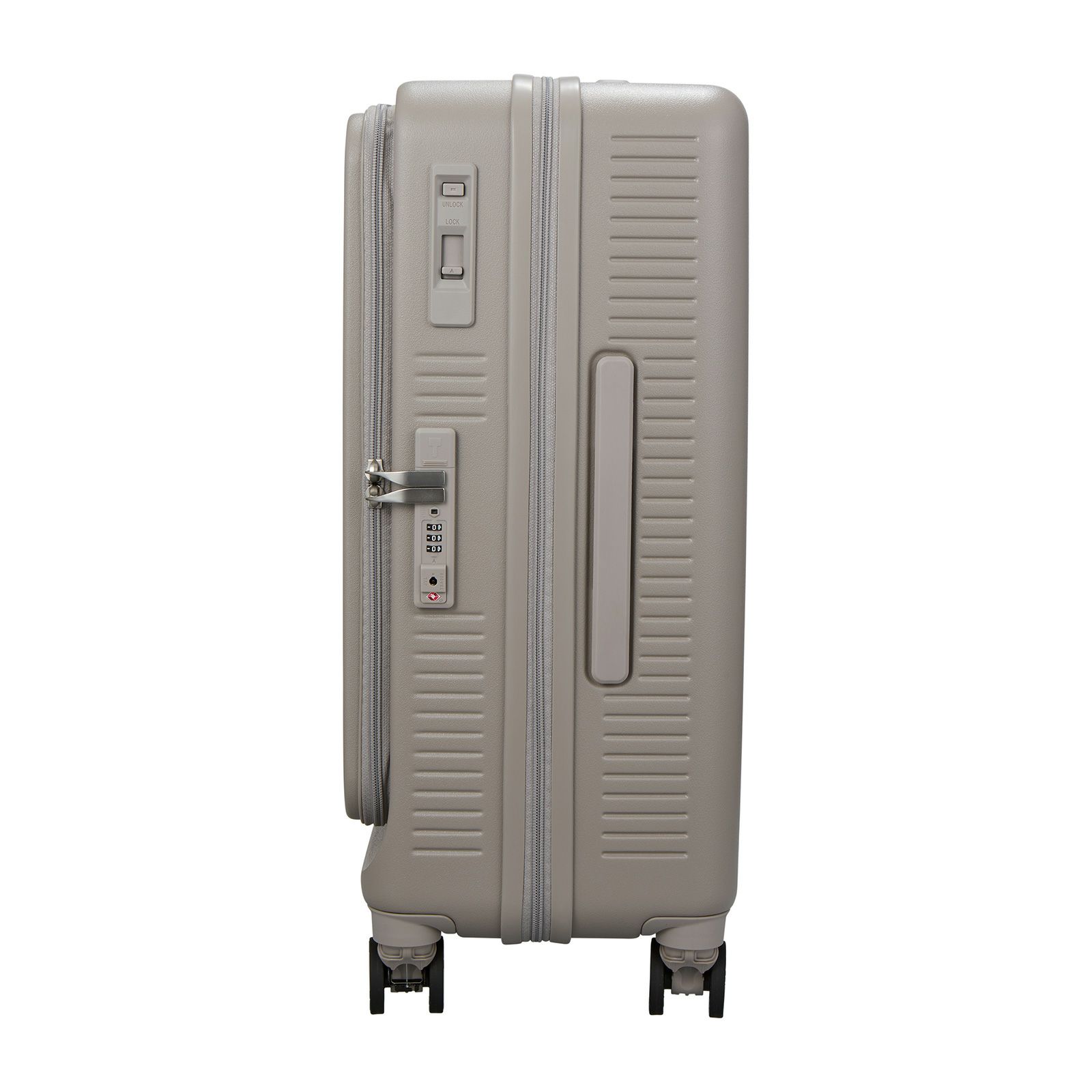 スーツケース Mサイズ ジッパータイプ RPET新素材 前パカ