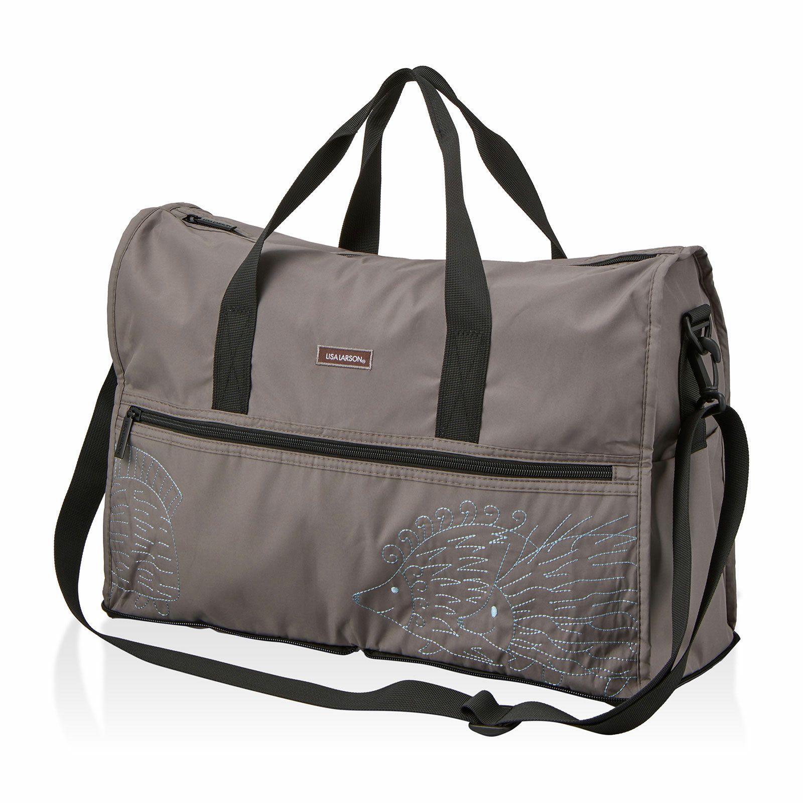 折りたたみボストンバッグ Mサイズ リサ・ラーソン はりねずみ