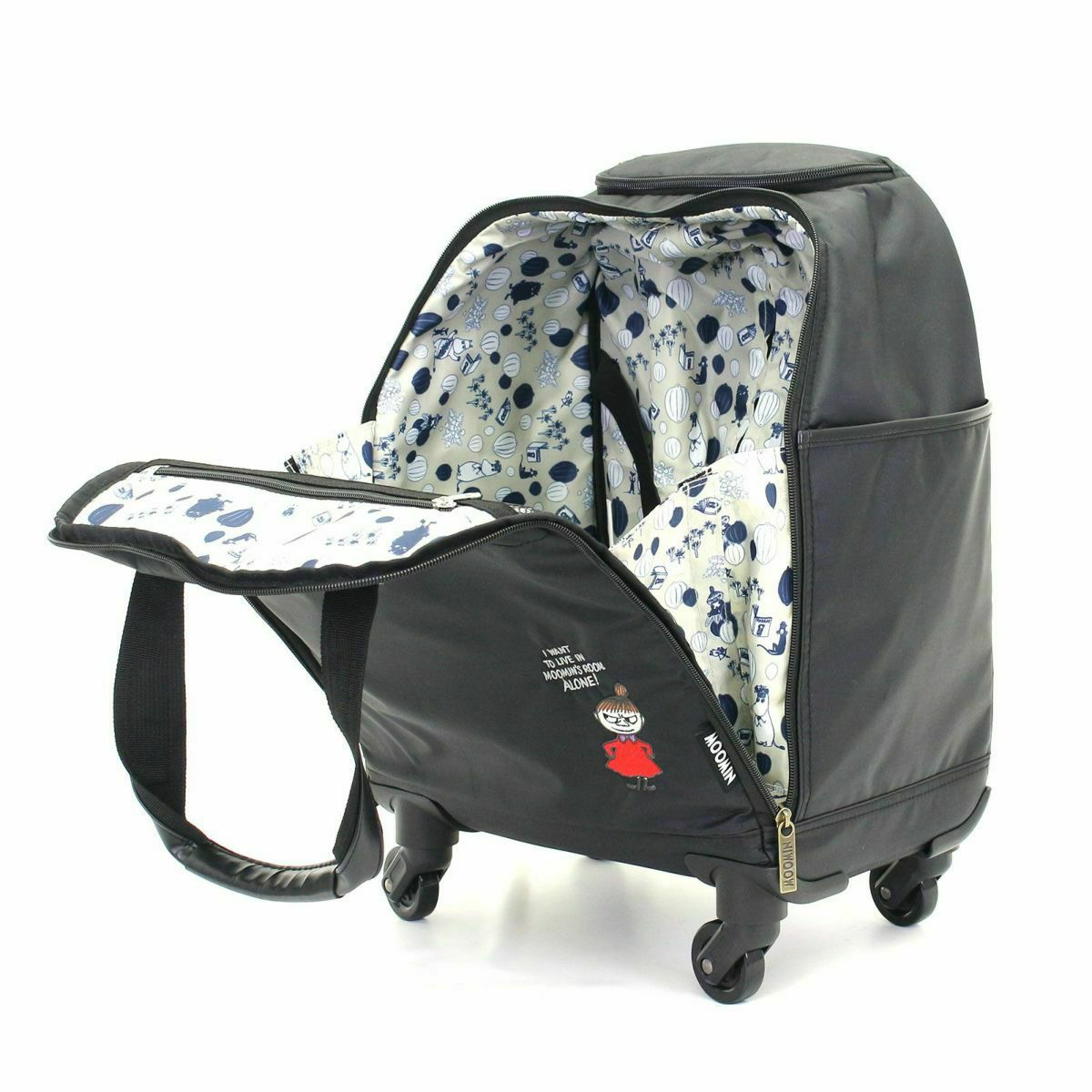 OUTLET 20％OFF】ソフトキャリーバッグ ムーミン リトルミイ 0083